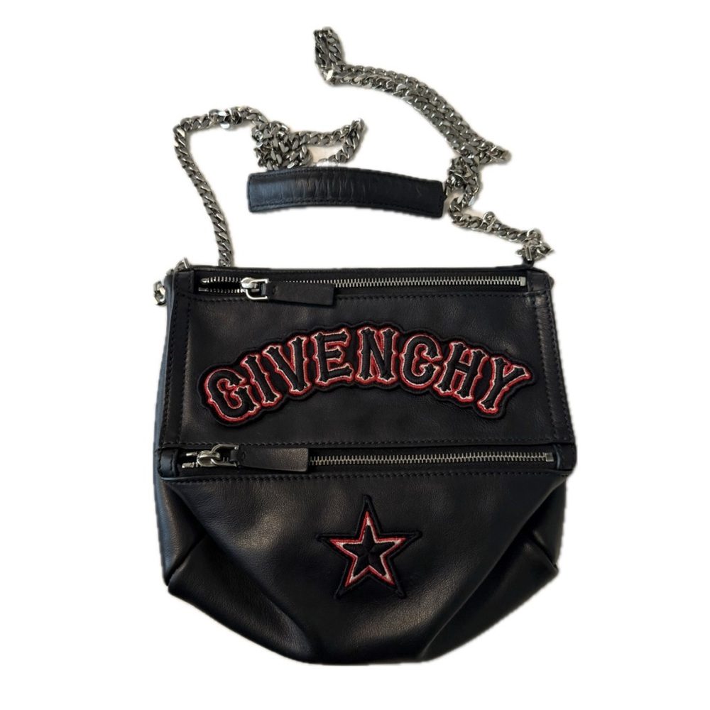 Givenchy Cowhide single shoulder handbag crossbody motorbi
